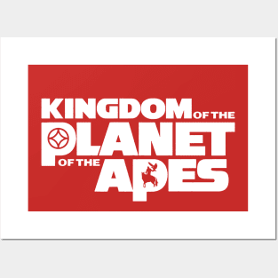 Kingdom of the planet of the apes Posters and Art